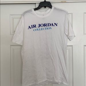 Air Jordan White Graphic Tee